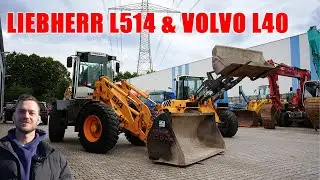 Liebherr Stereo oder lieber ein klassischer Volvo? 2 m3 Radlader im Vergleich!