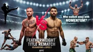 UFC 325 Recap: Volkanovski vs Lopes 2 | Knockouts, Submissions & Huge Highlights!