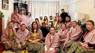हाम्रेा ज्वाई Captain मान गुरुङ,नातीनी शिला गुरुङ लाई बदाई कार्यक्रम गर्दे हामी धम्पुसे दिदी बैनी ।🎉