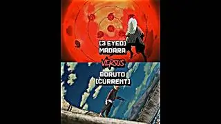 Madara vs Boruto current