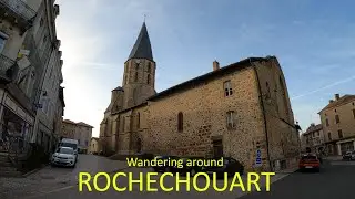 Wandering around Rochechouart, Nouvelle-Aquitaine, France. A flavour of this pretty historic town
