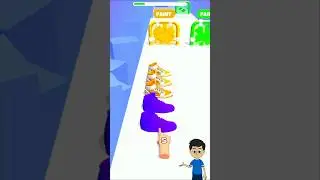 Monster Shoes Rush Game 💪 Funny Gameplay #4 Oggy and Jack #shorts #funny