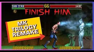 Mortal Kombat Trilogy Remake - Sub-Zero VS Jade