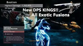 All Exotic Fusions (and some others) vs Templar! Also thank you all for 600 subs!