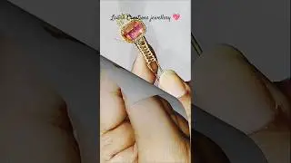 DIY wire wrapping stone ring making #short #diy #wirewrapping #ring #lailascreationsjewellary