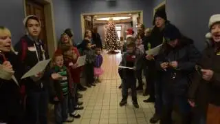 Christmas carolers at Spring Hill City Hall (2016)