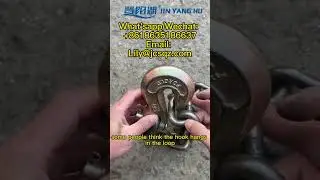 JIN YANG HU rigging hook manufacturers heavy chain hooks drop forged alloy steel eye hoist hook