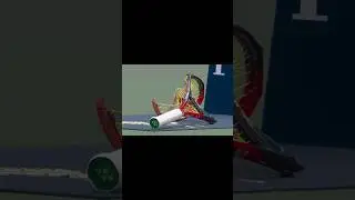 US Open 2025: Nishioka BREAKS RACKET in Frustration vs Tiafoe 😱😂 #usopen