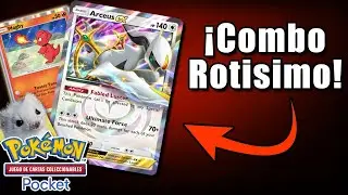 &iexcl;Combo Rotisimo De Arceus EX! Magby Es Clave, Deck Fuego Imparable TCG Pocket