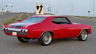 TEST DRIVE 1972 LS3 Chevelle Restomod.                CALL 9168567931 or VICTORYLAPCLASSICS.NET