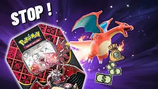 Otevírání NEJDRAŽŠÍ Pokémon charizard tin PALDEAN FATES!🔥