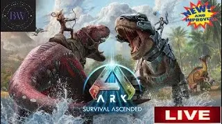 ARK: Survival Ascended Day 34 ARK Community server setting up  #Ascended #dinosaur #Base Building&hellip;