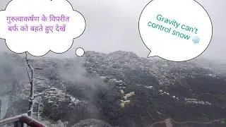 ❤️❤️❤️#floating #snow #mussoorie #feeling #like #heaven ❤️❤️❤️❤️