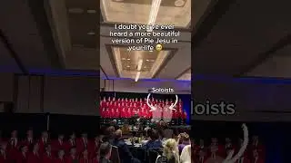 Listen to this BEAUTIFUL version of Pie Jesu!! #choir #allamericanboyschorus #singing