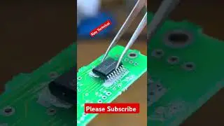 SMD Soldering ASMR | Ultra Satisfying PCB Repair | No Talk Relaxing Electronics Work #microsoldering