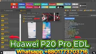 Huawei P20Pro Frp Bypass Unlock Tool EDL FRP