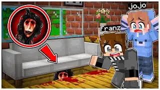 FRANZ & JOJO KETAKUTAN ADA MARKAS BAWAH SOFA HANTU MONITOR di MINECRAFT!