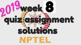 #CORRECTED ||NPTEL |Joy of computing using Python| WEEK 8 QUIZ SOLUTIONS|