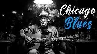 Late Night Chicago Blues for Relaxing Souls | Midnight Blues Voice with Deep Vintage Emotion