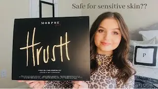 Testing MORPHE x HRUSH SELF-CARE BOX! Safe for sensitive skin?