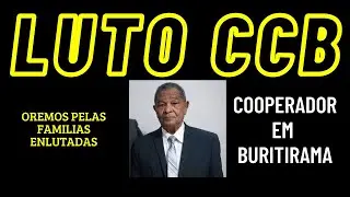 NOTA DE FALECIMENTO CCB &ndash; Irm&atilde;o Joaquim Barbosa