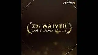 Welcome new beginnings into your new home at 4th Avenue, SunteckCity, with a 2% Waiver on Stamp Duty