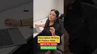 IBPS PO Descriptive Writing Pattern Changed! 😲