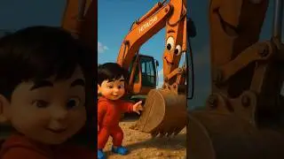 ekskavator mainan #shortsvideo #funny