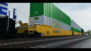 ROBLOX Railfanning at FEC Hialeah Subdivision S60E14: FEC Manifest Train