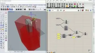 74 - Grasshopper Megastructures - Trimming Rotated Floor Plates Using Brep Brep