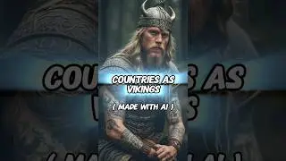 Ai Draws Countries as Vikings!