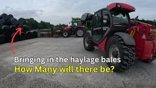 BALE CART HAS STARTED! | HOW MANY BALES?