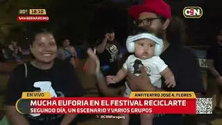 Mucha euforia por el festival Reciclarte 2024