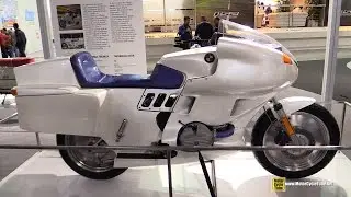 1980 BMW Futuro Concept   Walkaround   2014 EICMA Milan Motorcycle Exhibition