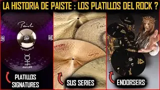 La Historia De Paiste : Los Platillos Del Rock? (Series - Endorsers) 🚨