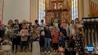 Goslar: Kinder singen f&uuml;r langj&auml;hrige Kitaleiterin Marina Schoger