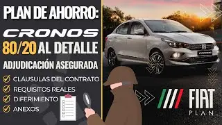 Fiat Plan: CRONOS 80/20 IN DETAIL