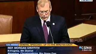 Griffith Honors Former U.S. Congressman William Wampler