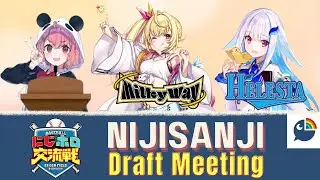 NijiHolo Baseball Friendly Match: Nijisanji Draft Meeting 【Sasaki/Lize/Hoshikawa/Eng Sub】