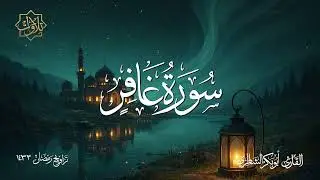 تلاوة لسورة غافر للشيخ أبي بكر الشاطري - تراويح رمضان 1433 هـ