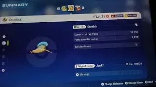 Pok&egrave;mon Legends ZA Shiny Stunfisk