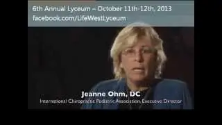 Life West Lyceum 2013 - Jeanne Ohm