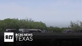 Four killed in I-35 crash involving shuttle bus traveling from Fort Worth, police say