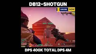 ONCE HUMAN DB12 SHOTGUN DPS 400K TOTAL DPS 4M WINTER PHASE 3💀#oncehuman #七日世界 #원스 휴먼