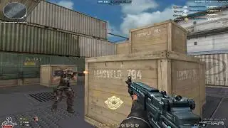 M14EBR-Blue Light Cross Fire