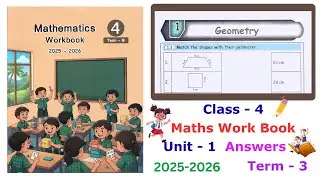 EE Class 4 Maths Workbook Term 3 Unit 1 English Medium Answers 2025 2026