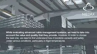 Mastering Cable Management: Navigating Cold Environments | Cable Management Systems | Niedax India