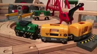 Best Brio World Deluxe railway Train Compilation - 2 Hours of Trains & Friends