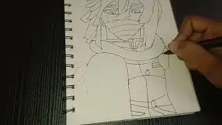 #How to draw Obanai iguro step by step 🙏🏻😄😉😁