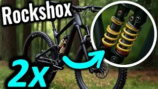 2x Rockshox in my Crazy Mountainbike